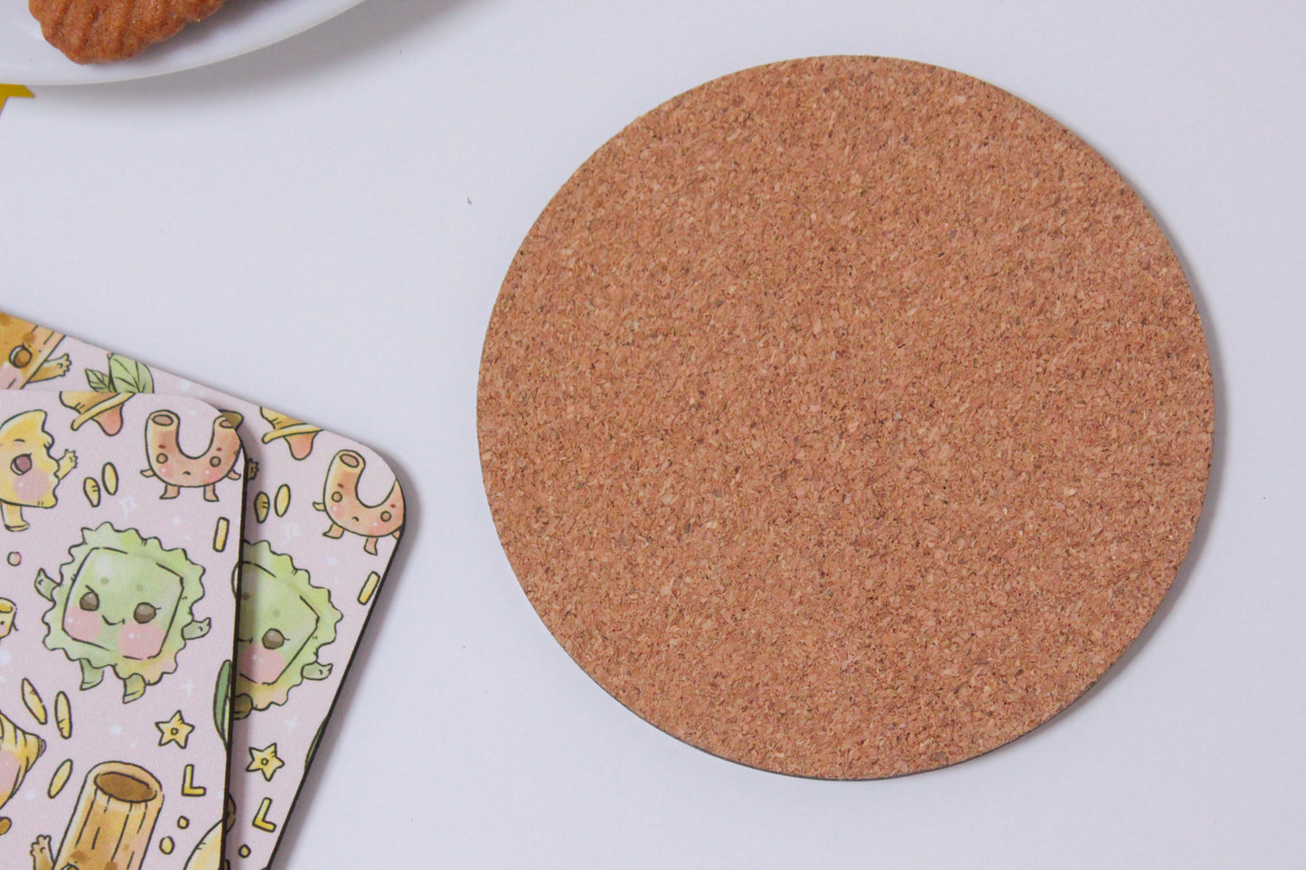 Pastastic Coasters - Pasta Party Drink Coaster Set | Cute Italian Food Gift | Fun Kitchen Decor | Kids Birthday Pasta Party