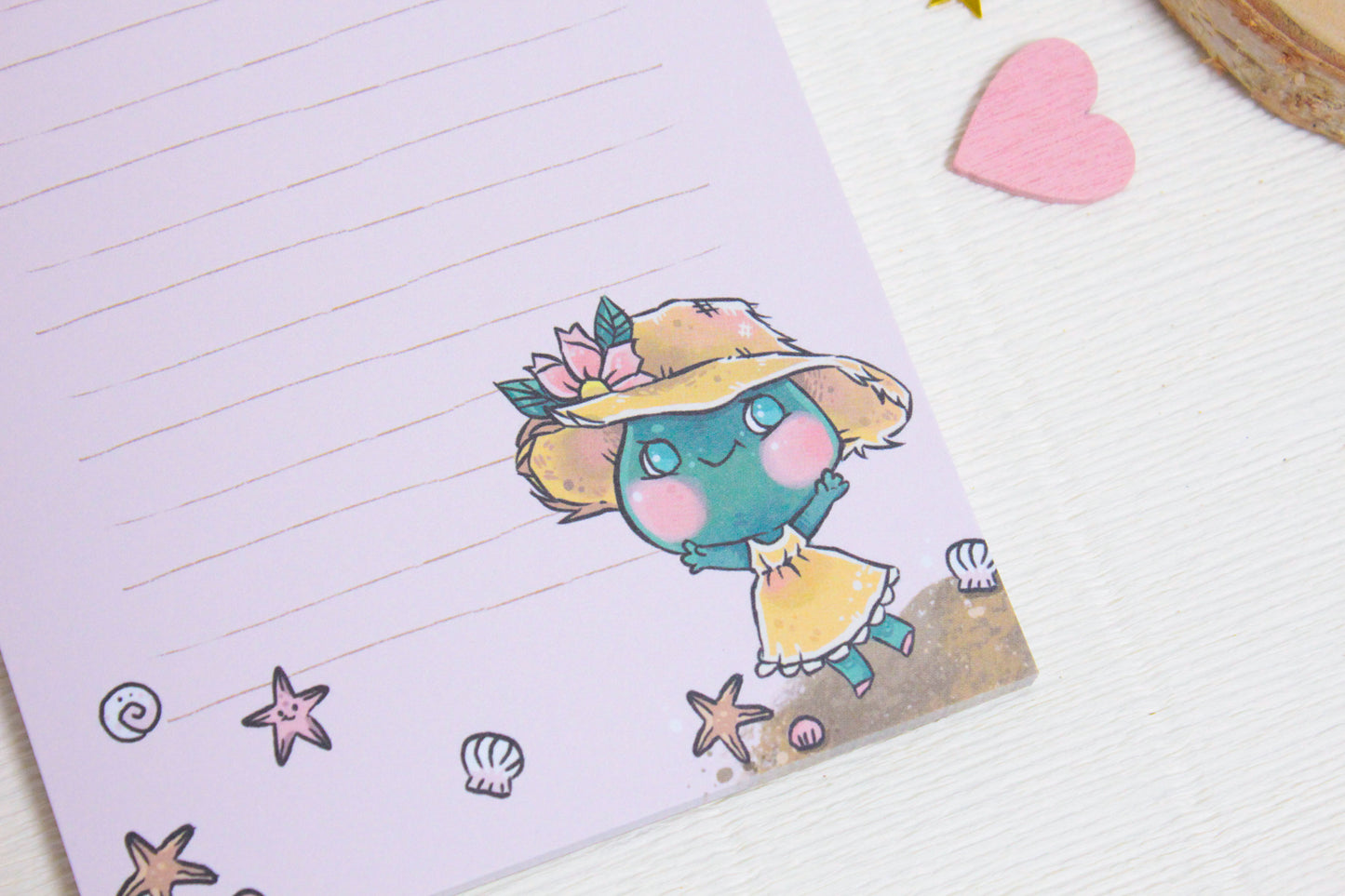 Froggy Vacation To-Do List Notepad - Hop into Relaxation with Quakie