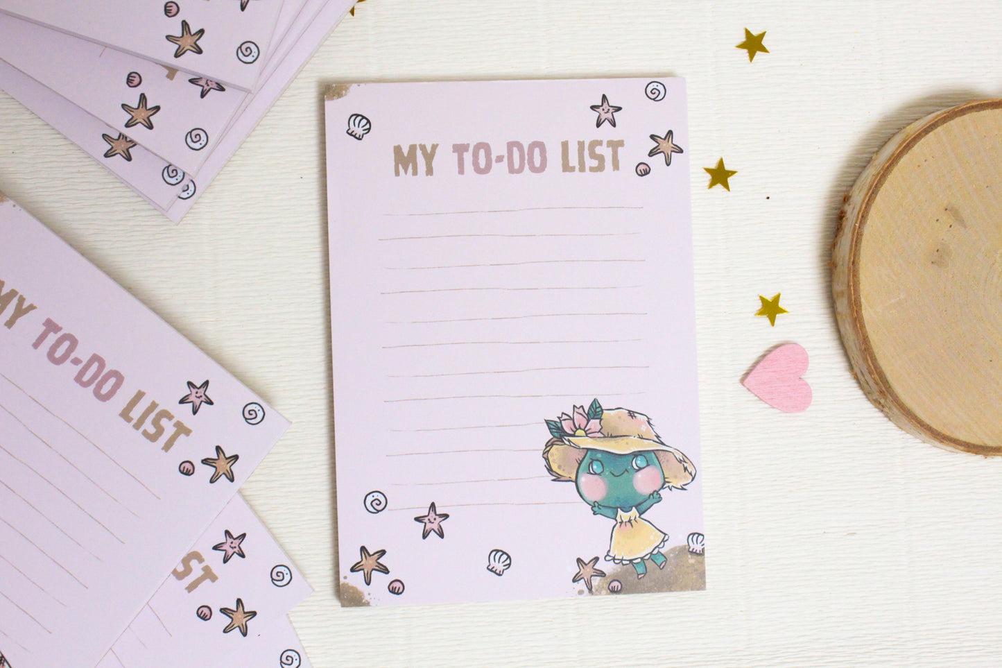 Froggy Vacation To-Do List Notepad - Hop into Relaxation with Quakie