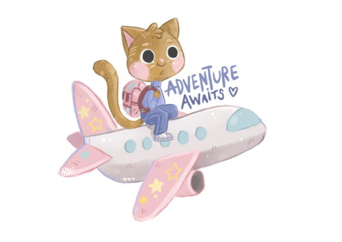 Tora on a plane Tora on a plane